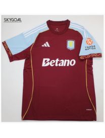 Aston Villa Domicile 2025/26