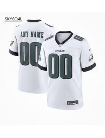 Philadelphia Eagles Nike Custom Game Jersey - White