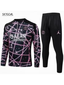 Survetement Psg 2025/26 Black Starry Sky Half Zipper