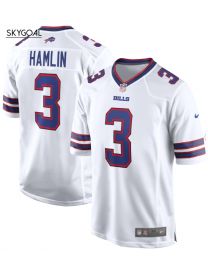 Damar Hamlin Buffalo Bills Nike Game Jersey - White