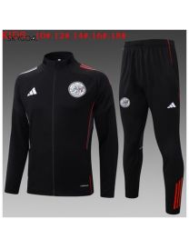 Survetement Ajax 2025/26 Black - Enfants