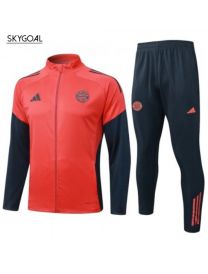 Survetement Bayern Munich 2025/26-red Cremallera Larga）