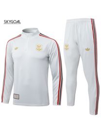 Survetement Flamengo 2025/26 - Light Gray Half Zipper