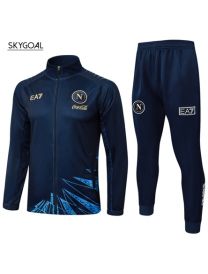 Survetement Napoli 2025/26- Dark Blue Cremallera Larga