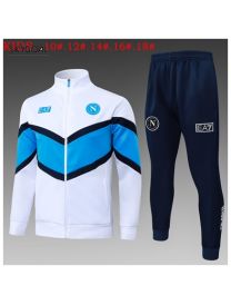 Survetement Napoli 2025/26 White - Enfants