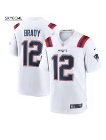 Tom Brady New England Patriots Nike Jersey - White