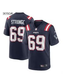 Cole Strange New England Patriots Nike Jersey - Navy
