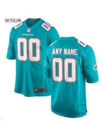 Custom Miami Dolphins - Aqua