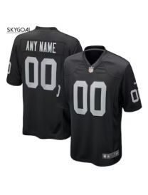 Customlas Vegas Raiders Nike Game Jersey - Black