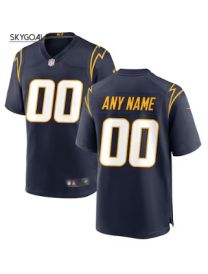 Customlos Angeles Chargers Nike Game Jersey - Navy