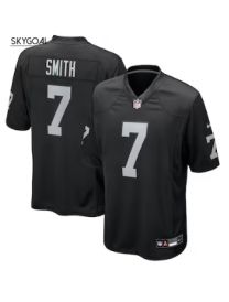 Geno Smith Las Vegas Raiders Nike Game Jersey - Black