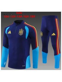 Survetement Espagne 2026 Dark Bule - Enfants