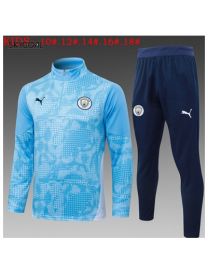 Survetement Manchester City 2025/26 Bule Ii - Enfants