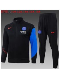 Survetement Psg 2025/26 Black Ii Long Zipper - Enfants