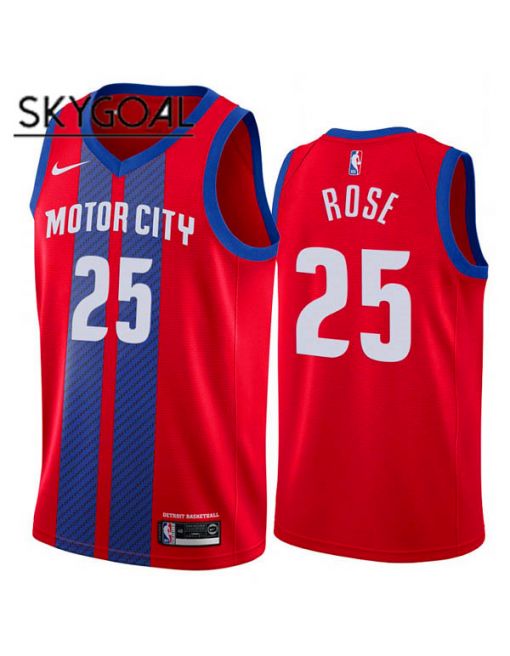 Derrick Rose Detroit Pistons 2019/20 - City Edition