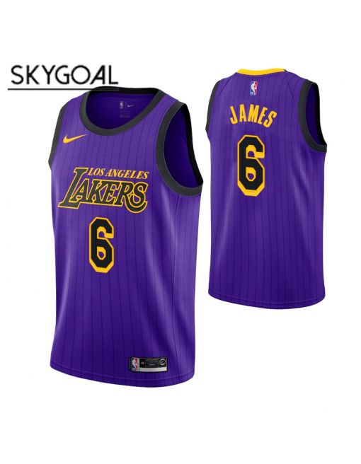Lebron James 6 Los Angeles Lakers - City Edition