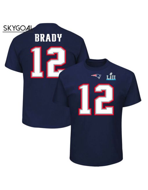 Tom Brady New England Patriots - Superbowl Liii