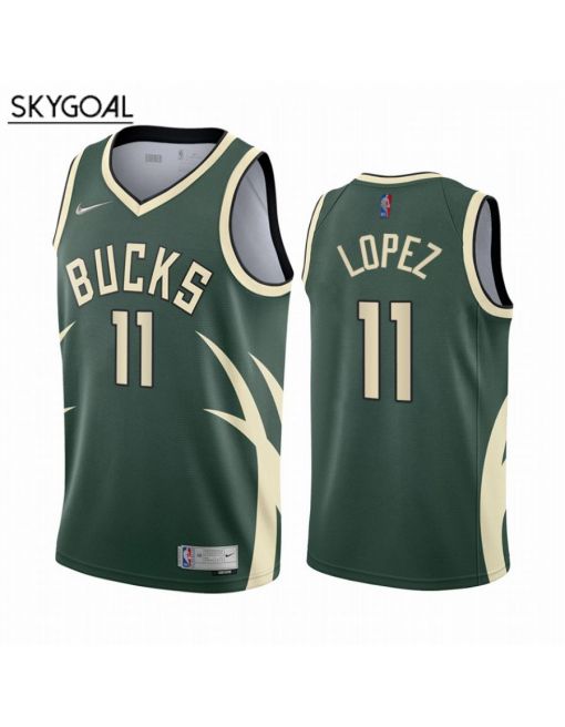 Brook Lopez Milwaukee Bucks 2020/21 - Earned