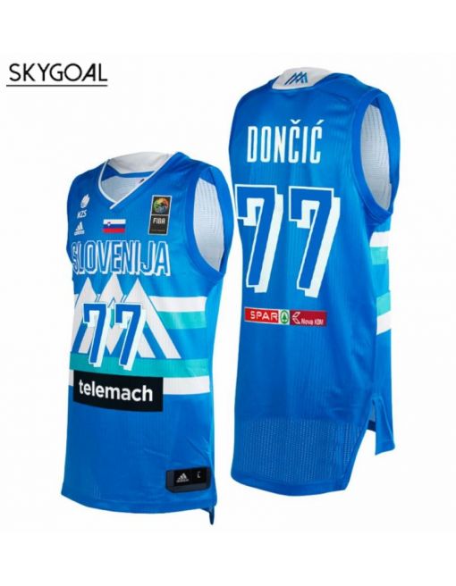 Luka Doncic Eslovenia 2021 Jjoo - Blue
