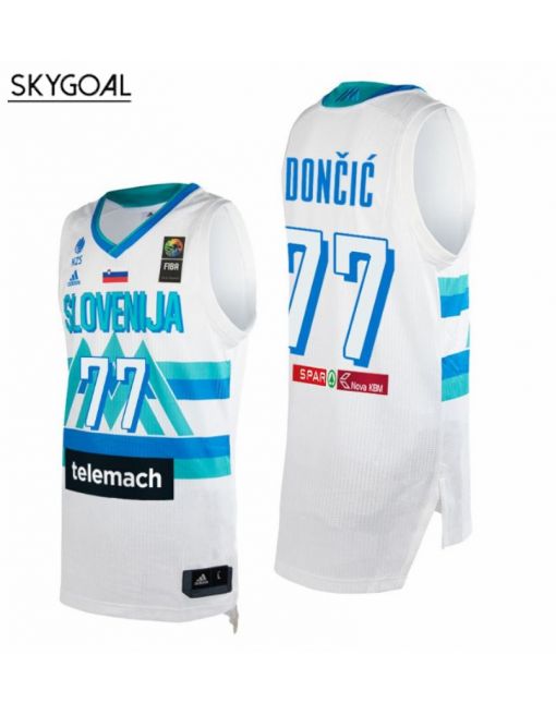 Luka Doncic Eslovenia 2021 Jjoo - White