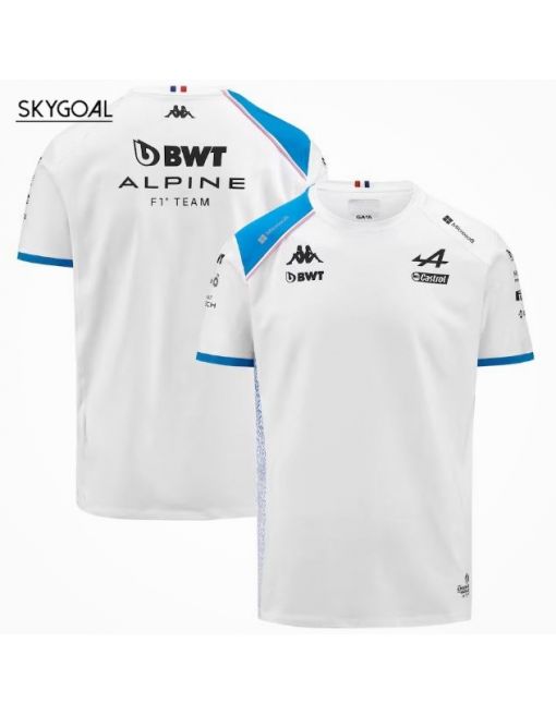 Maillot Bwt Alpine F1 Team 2023 Blanca