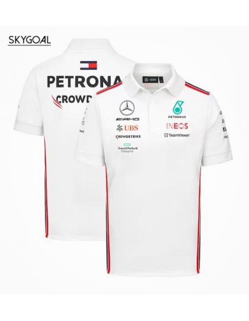 Polo Mercedes Amg Petronas F1 2023 Blanco