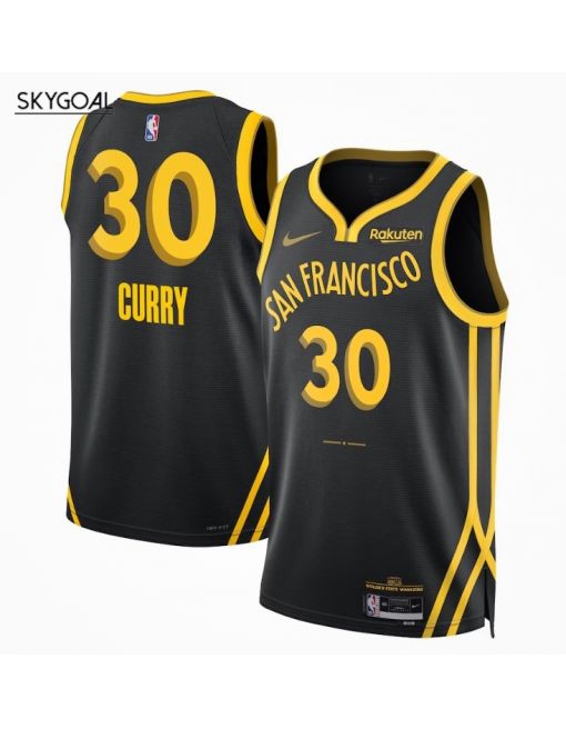 Stephen Curry Golden State Warriors 2023/24 Black - City