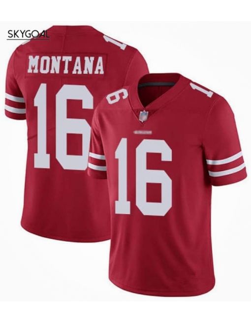 Joe Montana San Francisco 49ers - Red