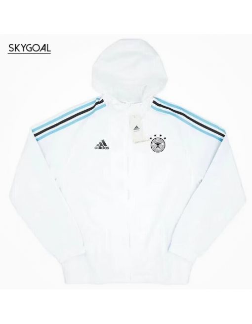 Chaqueta Con Capucha Allemagne 2024 White