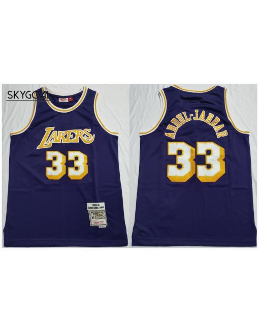 Kareem Abdul-jabbar Los Angeles Lakers - Classic Purple