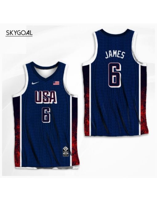 Lebron James Usa 2024 Jjoo París