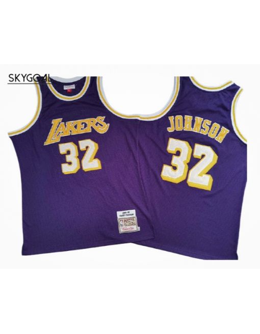 Magic Johnson Los Angeles Lakers - Classic Purple