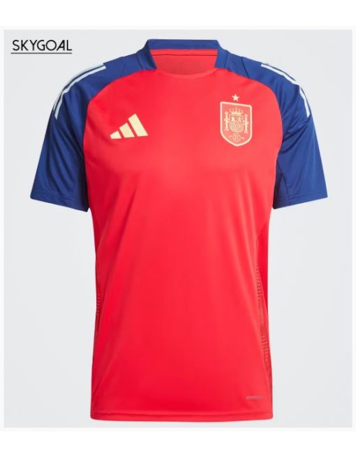 Maillot Entrenamiento Espagne 2024 Roja