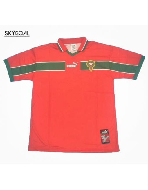 Maroc Domicile Coupe Du Monde 1998