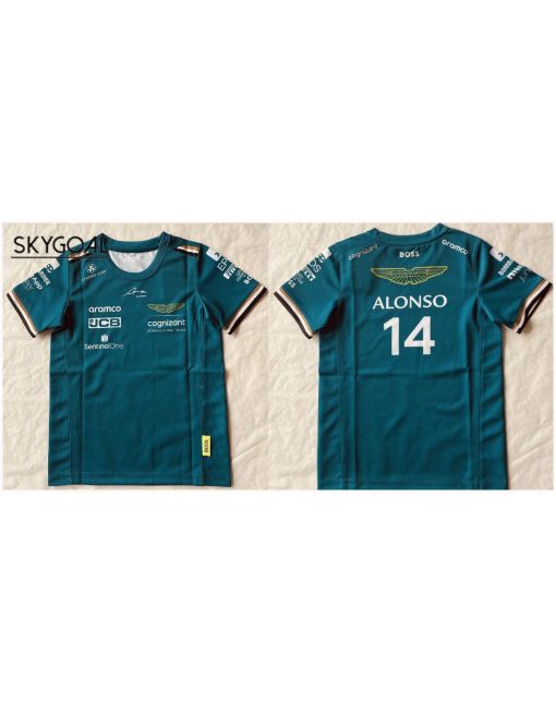 Maillot Aston Martin 2023 Fernando Alonso - Enfants