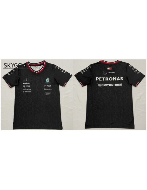 Maillot Mercedes Amg 2024 Black - Enfants