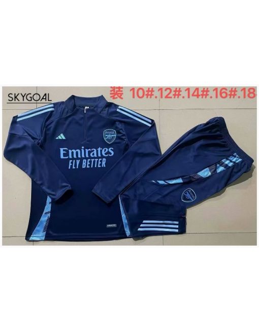 Survetement Arsenal 2024/25 Dark Blue - Enfants