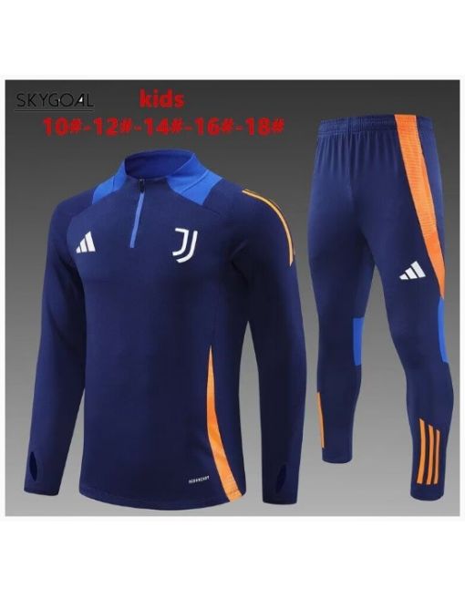 Survetement Juventus 2024/25 Dark Blue - Enfants