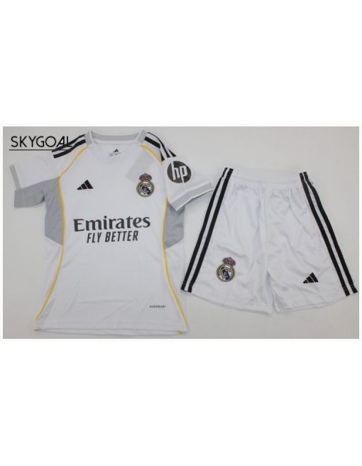 Real Madrid Domicile 2025/26 Filtrada - Enfants