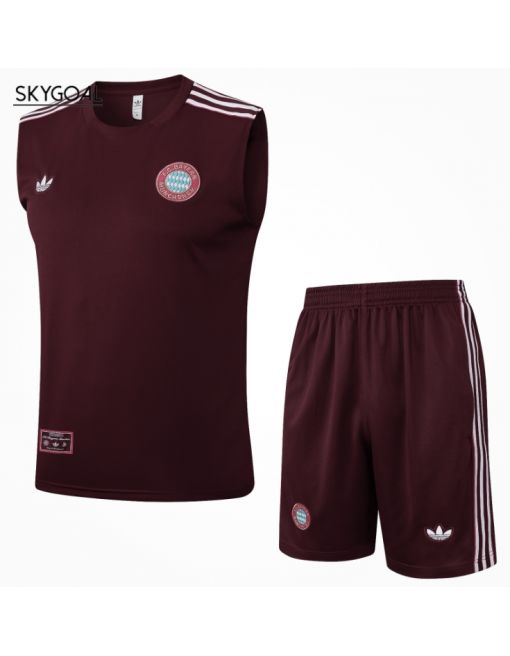 Chalecobermudas Bayern Munich 2025/26-retro Red