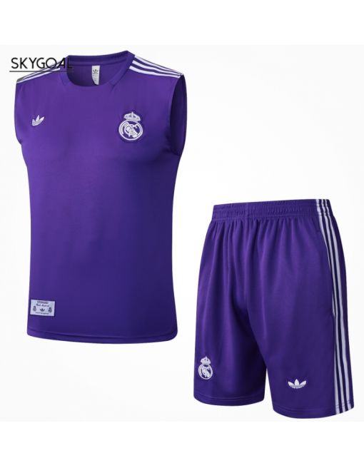 Chalecobermudas Real Madrid 25/26-retro Purple