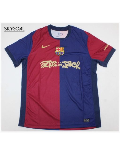 Fc Barcelona Domicile 2024/25 Travis Scott