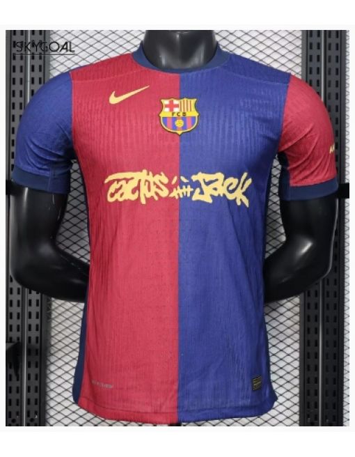 Fc Barcelona Domicile 2024/25 Travis Scott - Authentic