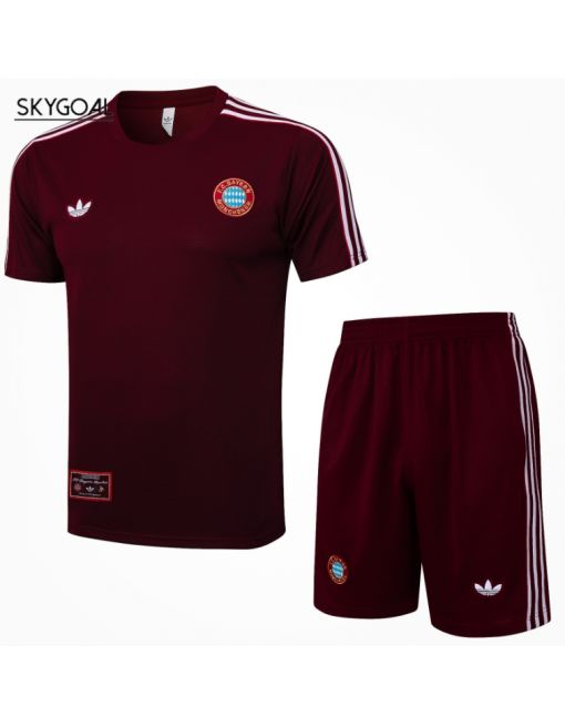 Kit Entrenamiento Bayern Munich 2025/26-retro Red