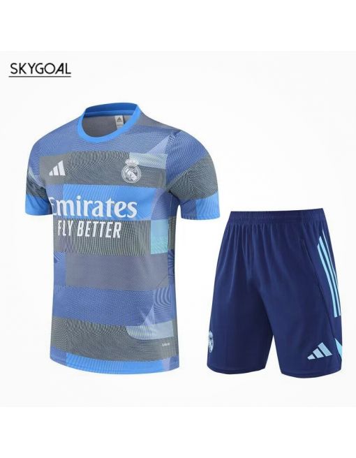 Kit Entrenamiento Real Madrid 2025/26 Azul Púrpura