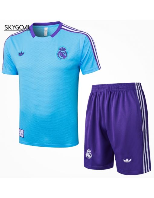 Kit Entrenamiento Real Madrid 2025/26-retro Light Bule