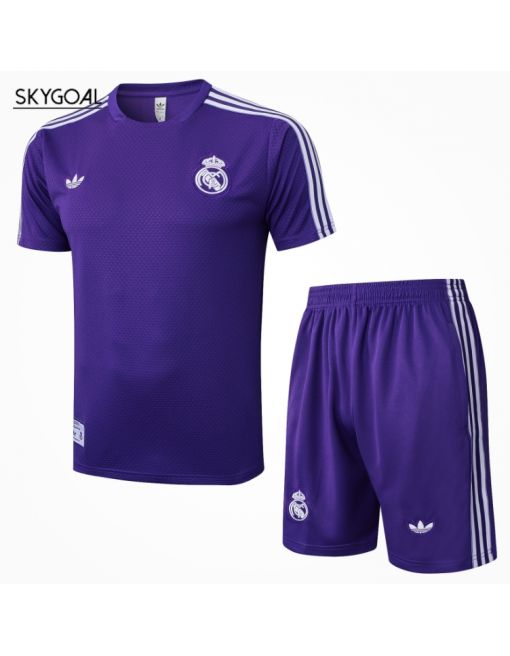 Kit Entrenamiento Real Madrid 2025/26-retro Purple