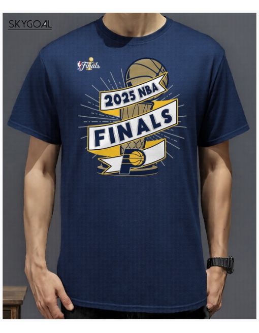 Maillot Indiana Pacers 2025 Finals Bule