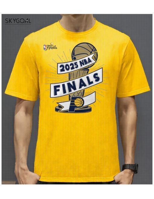 Maillot Indiana Pacers 2025 Finals Yellow