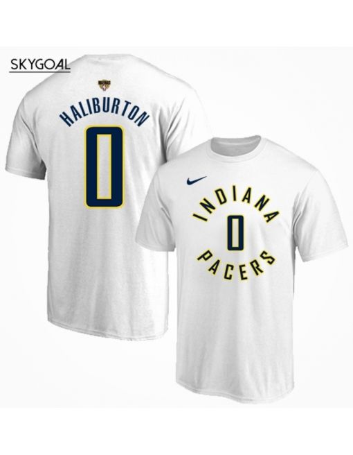 Maillot Indiana Pacers-tyrese Haliburton White